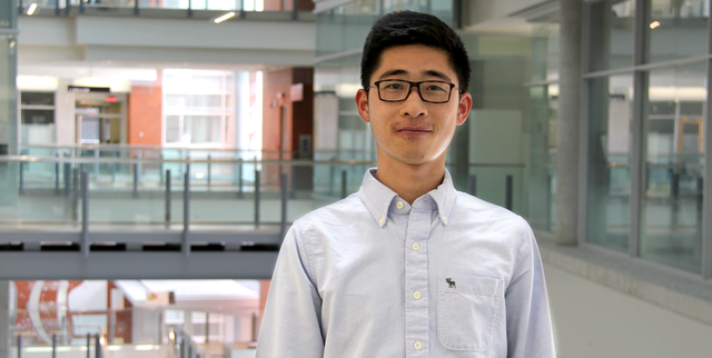 Haoluan Wang, Masters student in Resource Economics and Environmental Sociology, University of Alberta. 