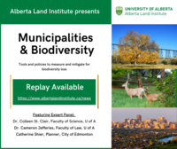 Tools for Alberta Municipalities to Protect Biodiversity